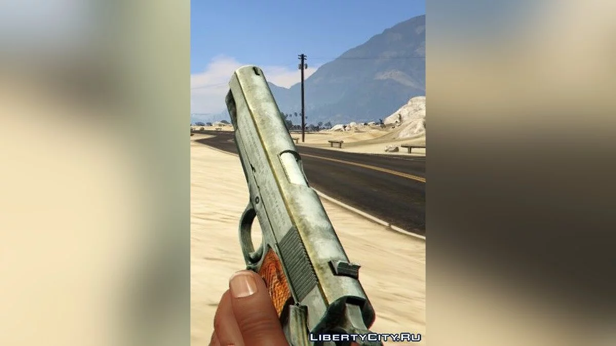 Max Payne 3 Colt 1911 Licence retextured / GTA 5