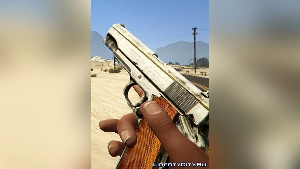 Max Payne 3 Colt 1911 Licence retextured / GTA 5