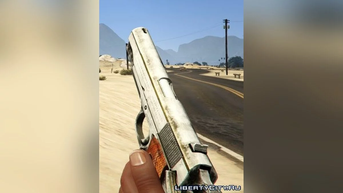 Max Payne 3 Colt 1911 Licence retextured / GTA 5