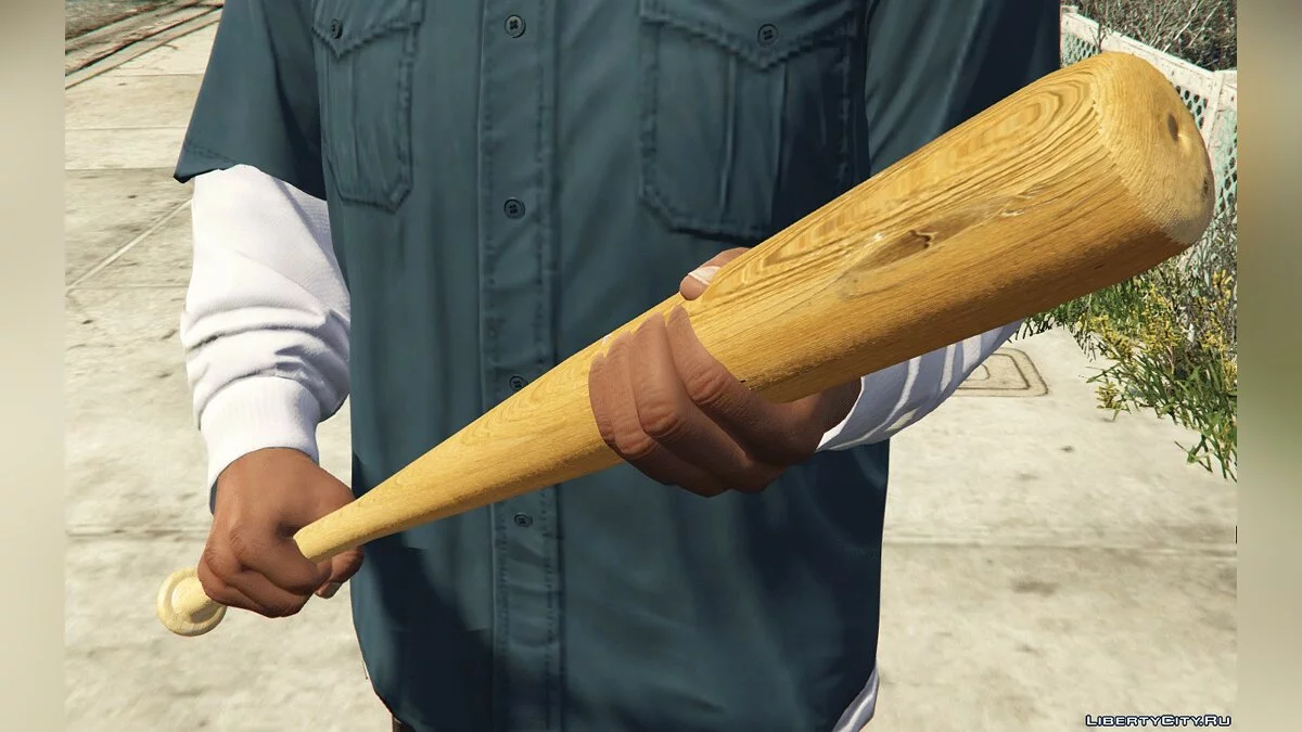 Wooden Bat [Add-On / Replace] / GTA 5