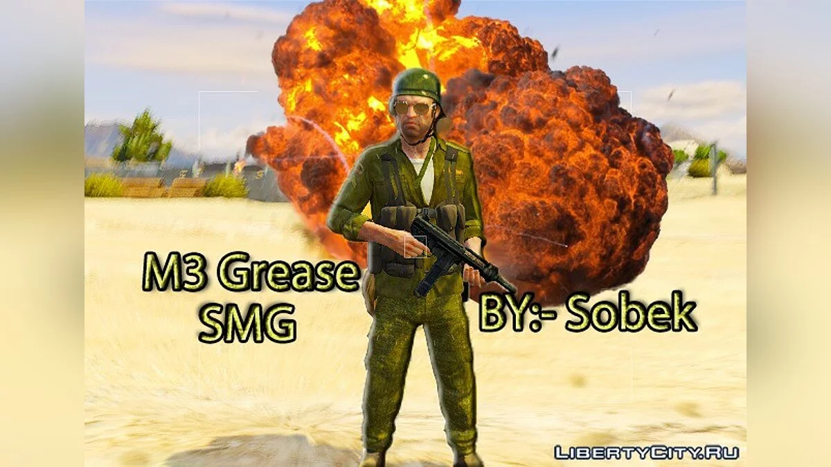 M3 Grease [Animated] / GTA 5