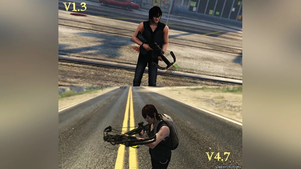 The Walking Dead - Daryl Dixon Crossbow 1.3 / GTA 5
