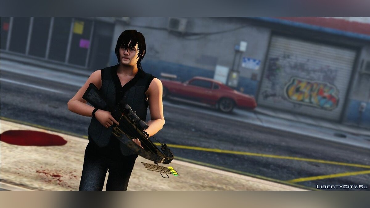 Скачать The Walking Dead - Daryl Dixon Crossbow 1.3 для GTA 5