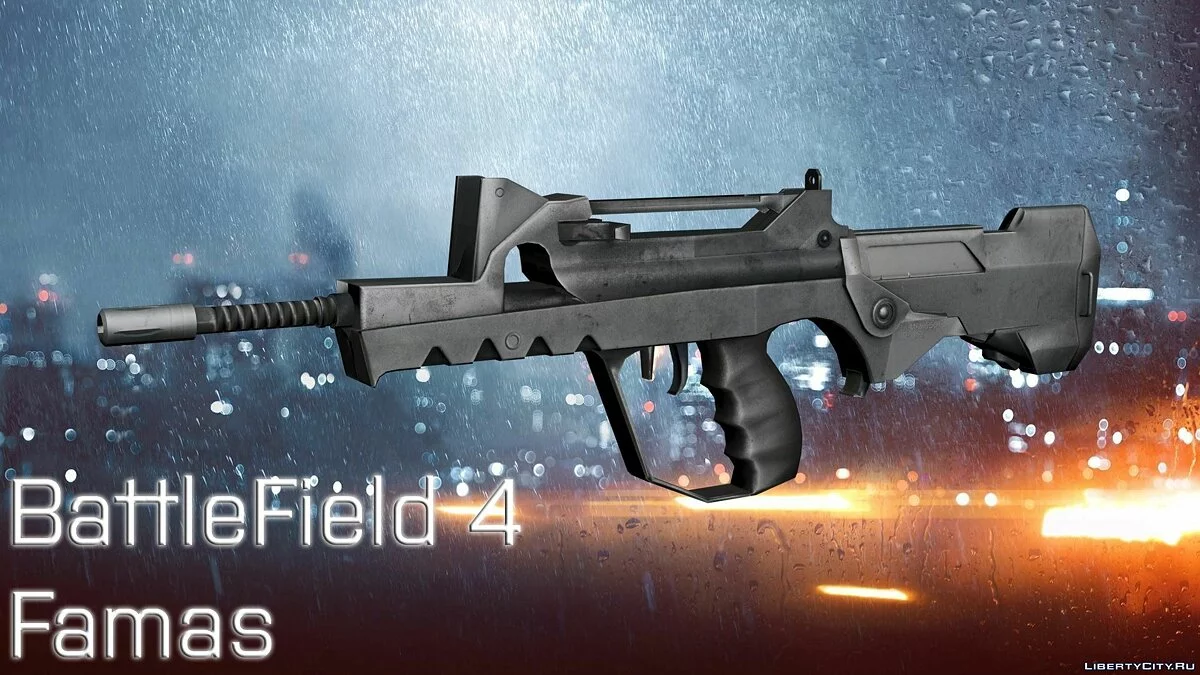 Battlefield 4 Famas / GTA 5