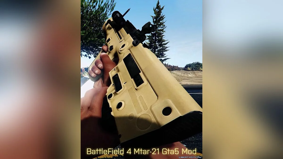 Battlefield 4 MTAR-21 / GTA 5