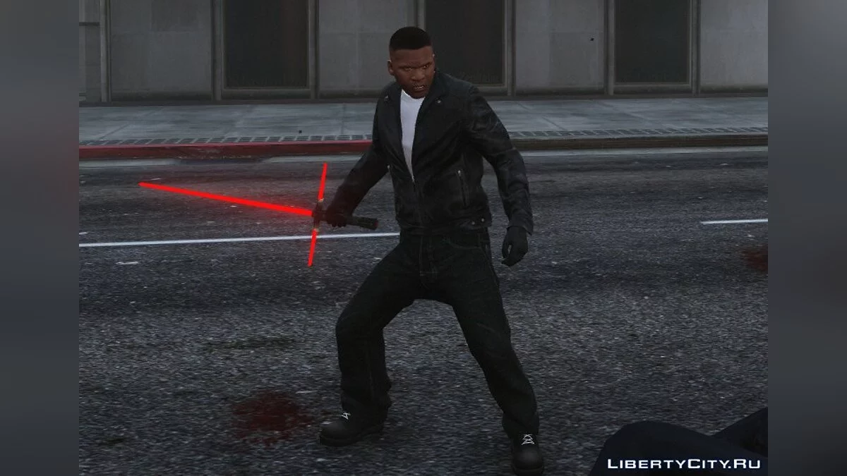 Crossguard Light Saber (LightSaber of Kylo Ren) / GTA 5
