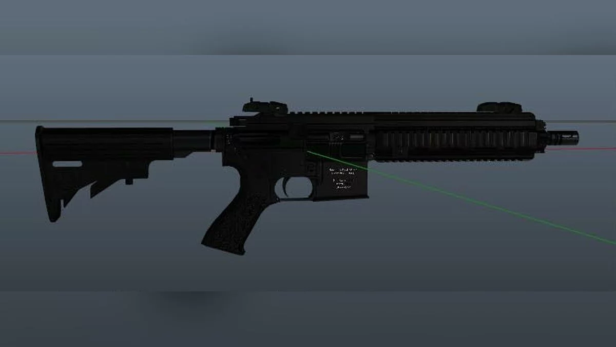 hk416d Tactical_2 / GTA 5