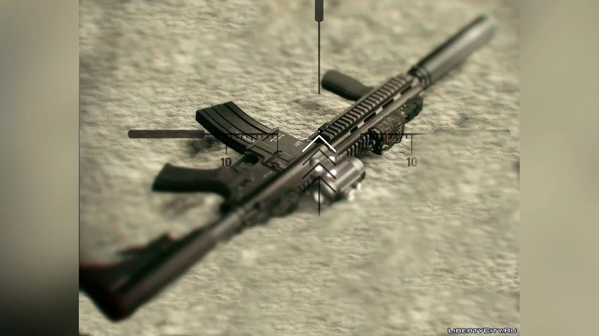hk416d Tactical_2 / GTA 5