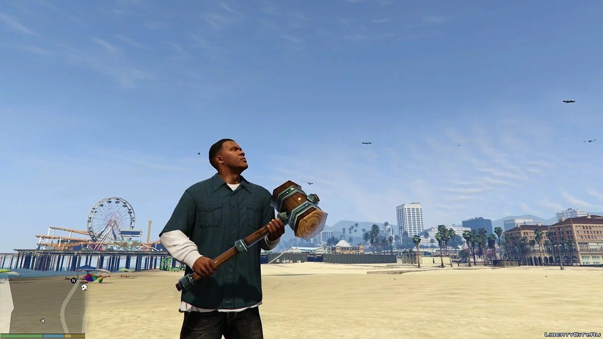 Wooden Fantasy Hammer / GTA 5