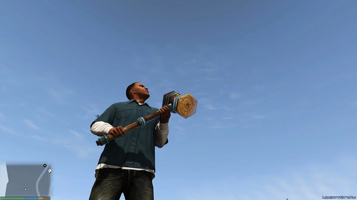 Wooden Fantasy Hammer / GTA 5