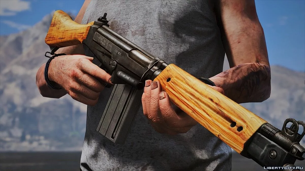 FN-FAL Wood Furniture / GTA 5