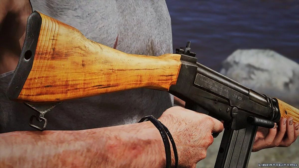FN-FAL Wood Furniture / GTA 5