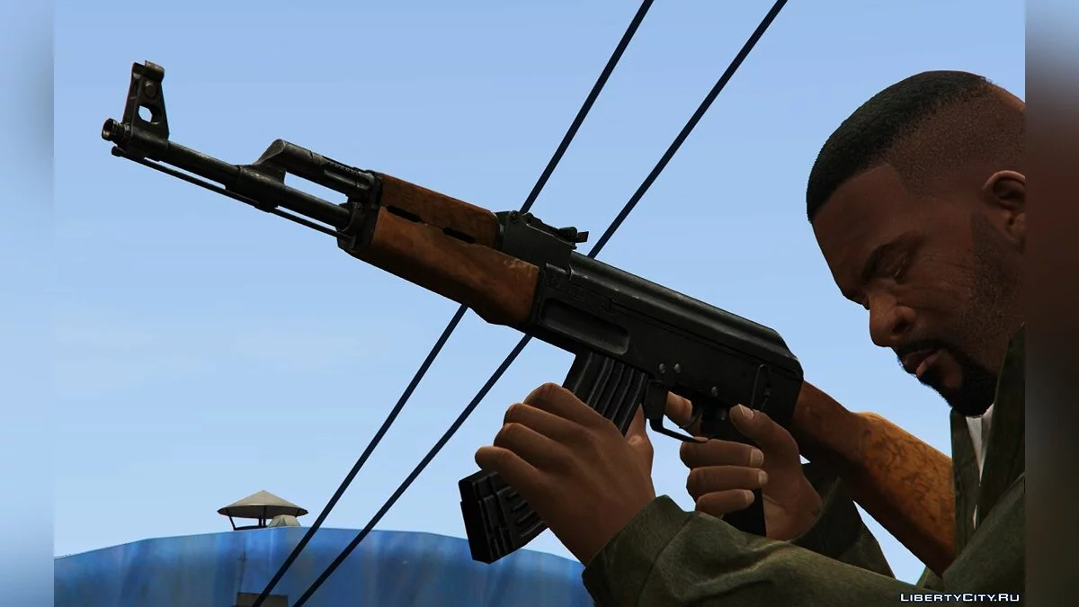 AK-47 Retexture 2.0 / GTA 5
