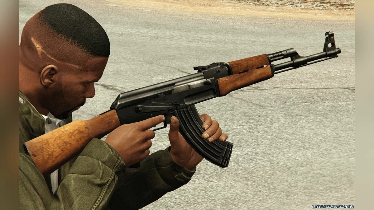AK-47 Retexture 2.0 / GTA 5