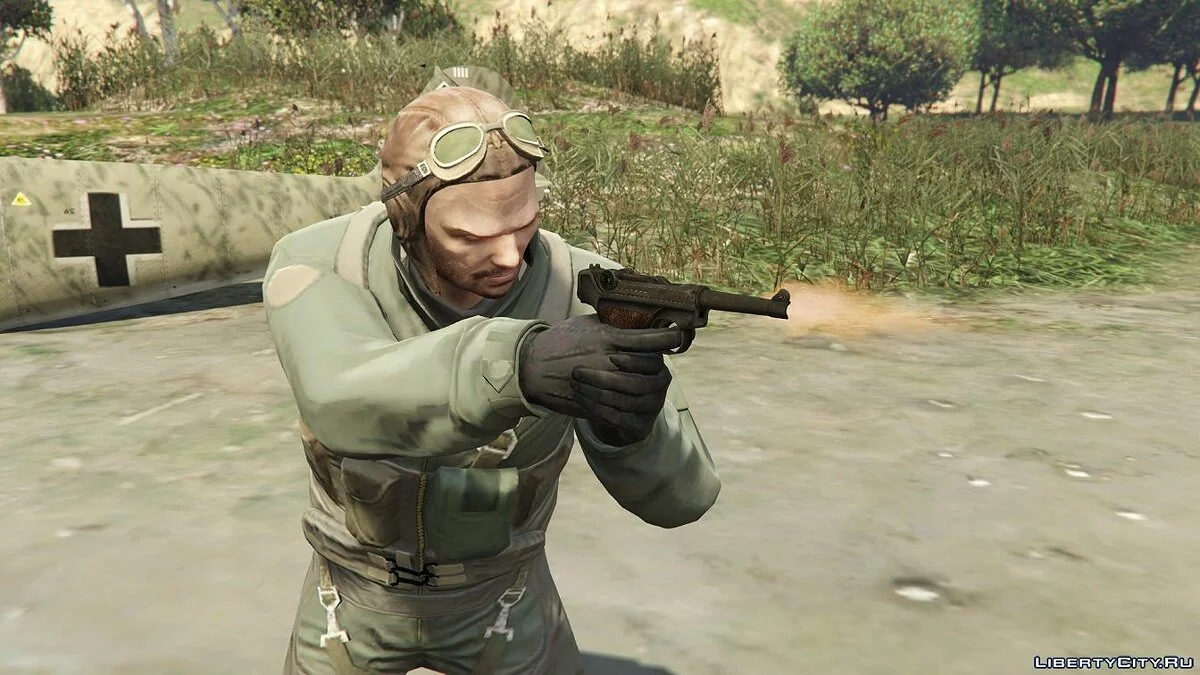P08 Luger [Non-Animated] 1.0 / GTA 5