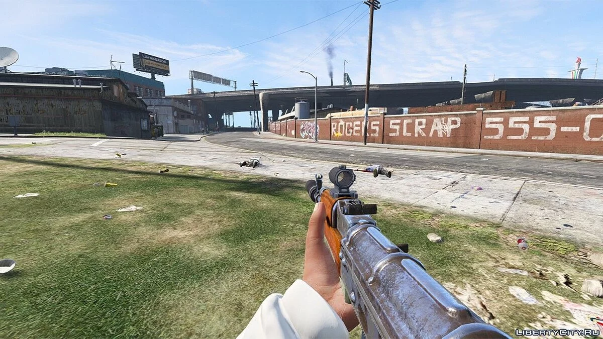 The AK47 AssaultRifle [4K | High | Animated] / GTA 5