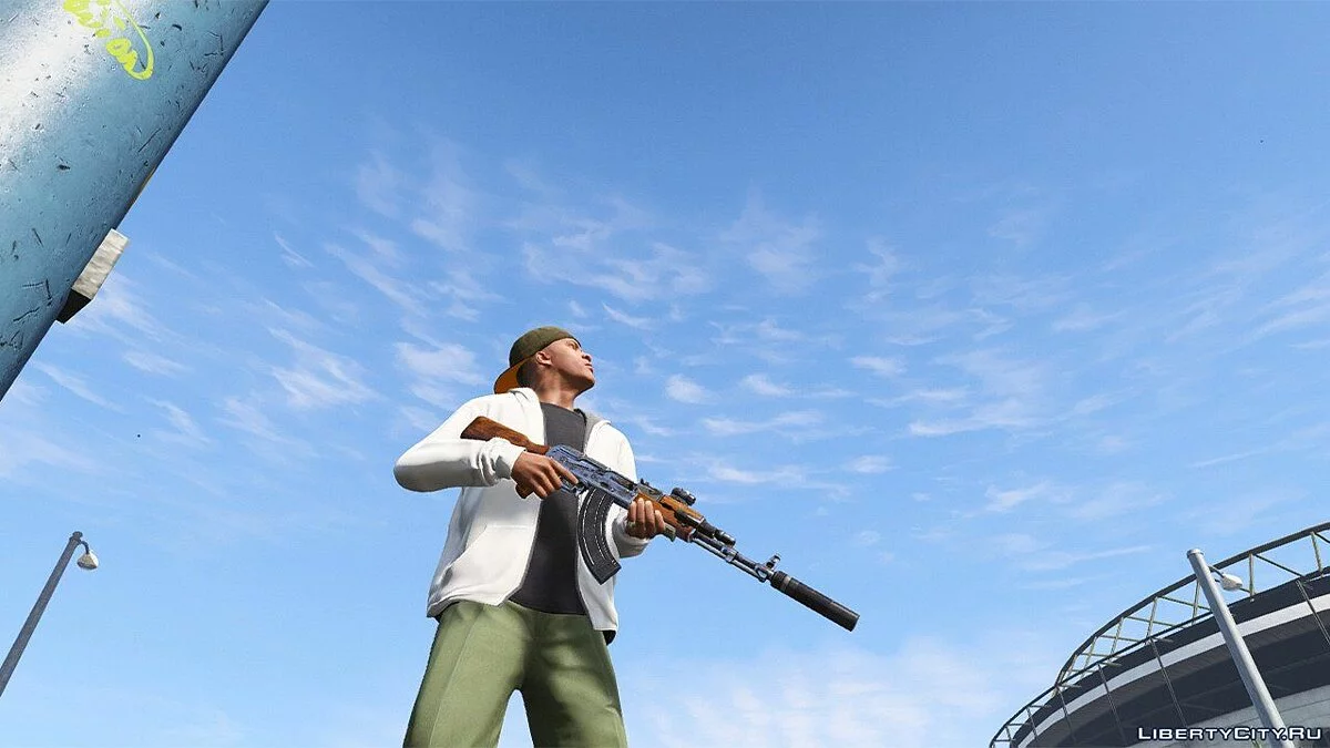 The AK47 AssaultRifle [4K | High | Animated] / GTA 5