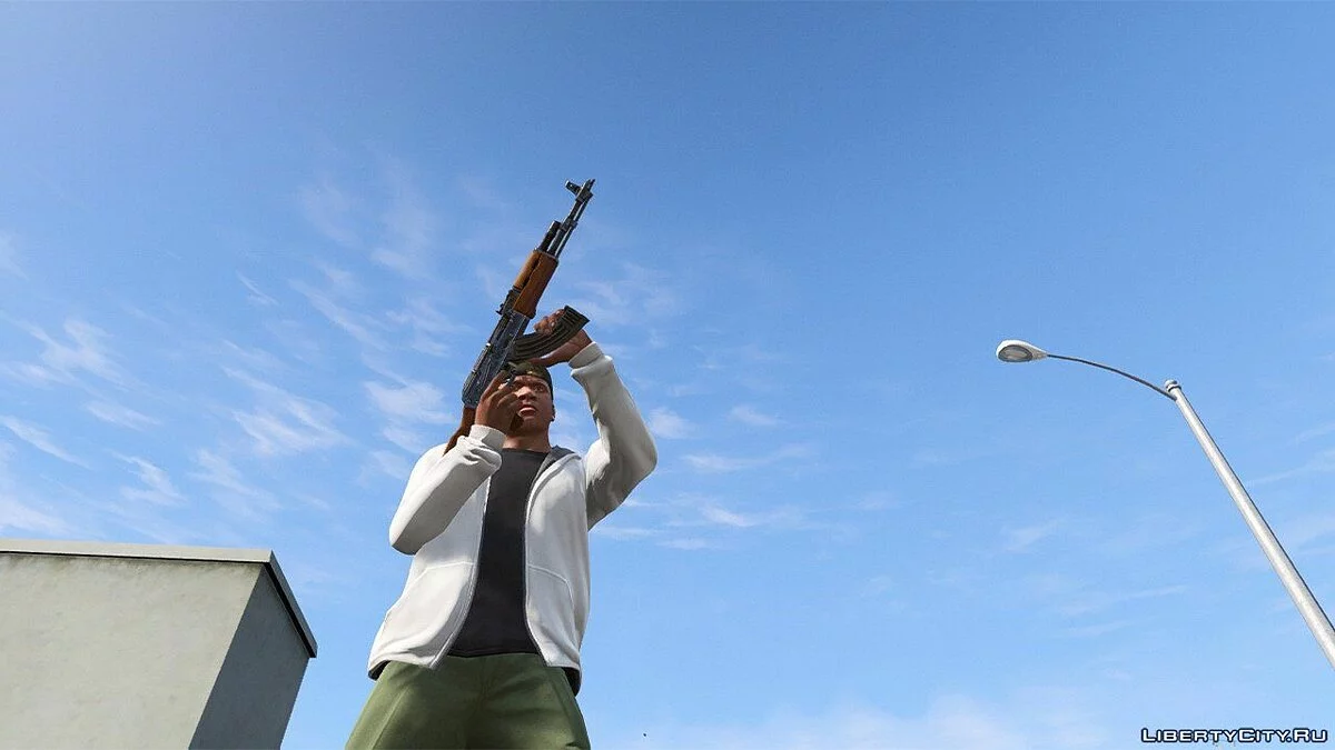 The AK47 AssaultRifle [4K | High | Animated] / GTA 5