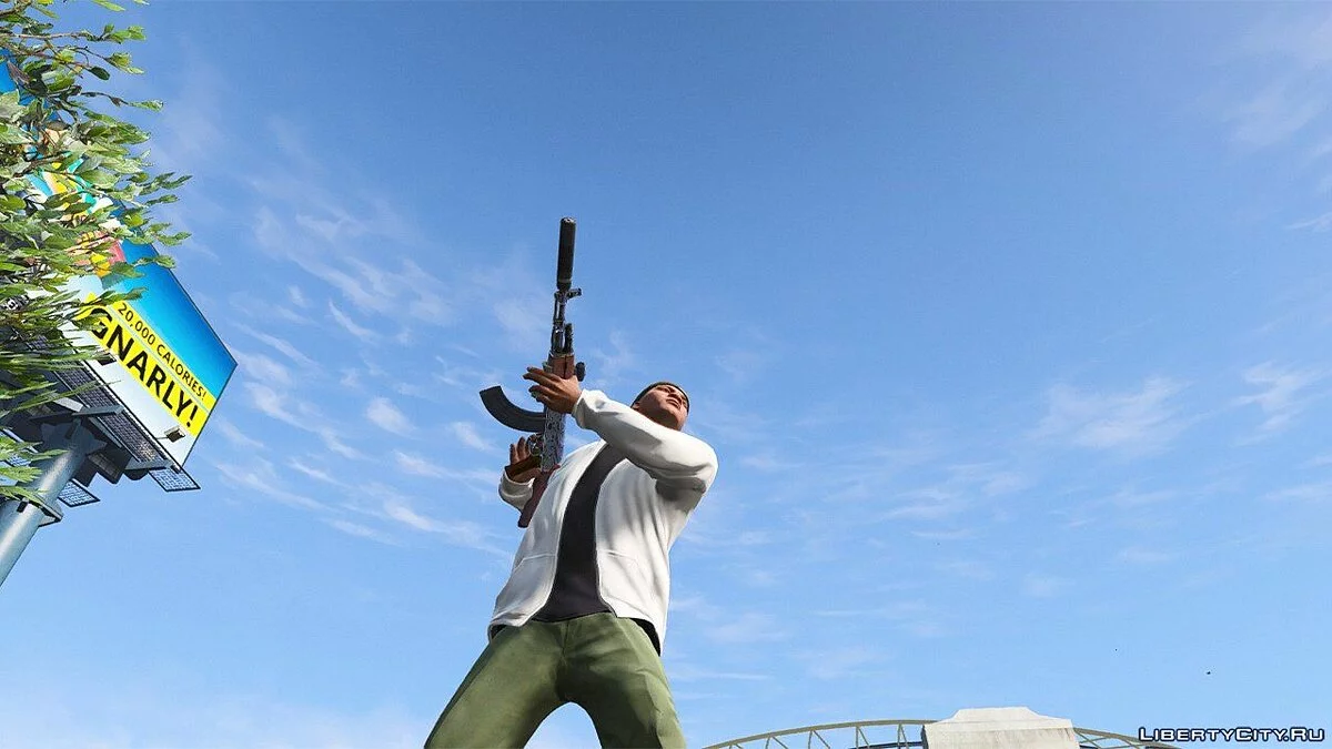 The AK47 AssaultRifle [4K | High | Animated] / GTA 5