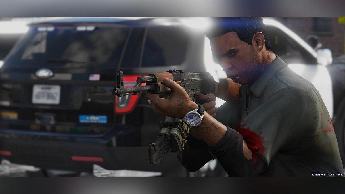 AKM-7 .62 (Assault Rifle) [2K | High poly] 1.2 / GTA 5