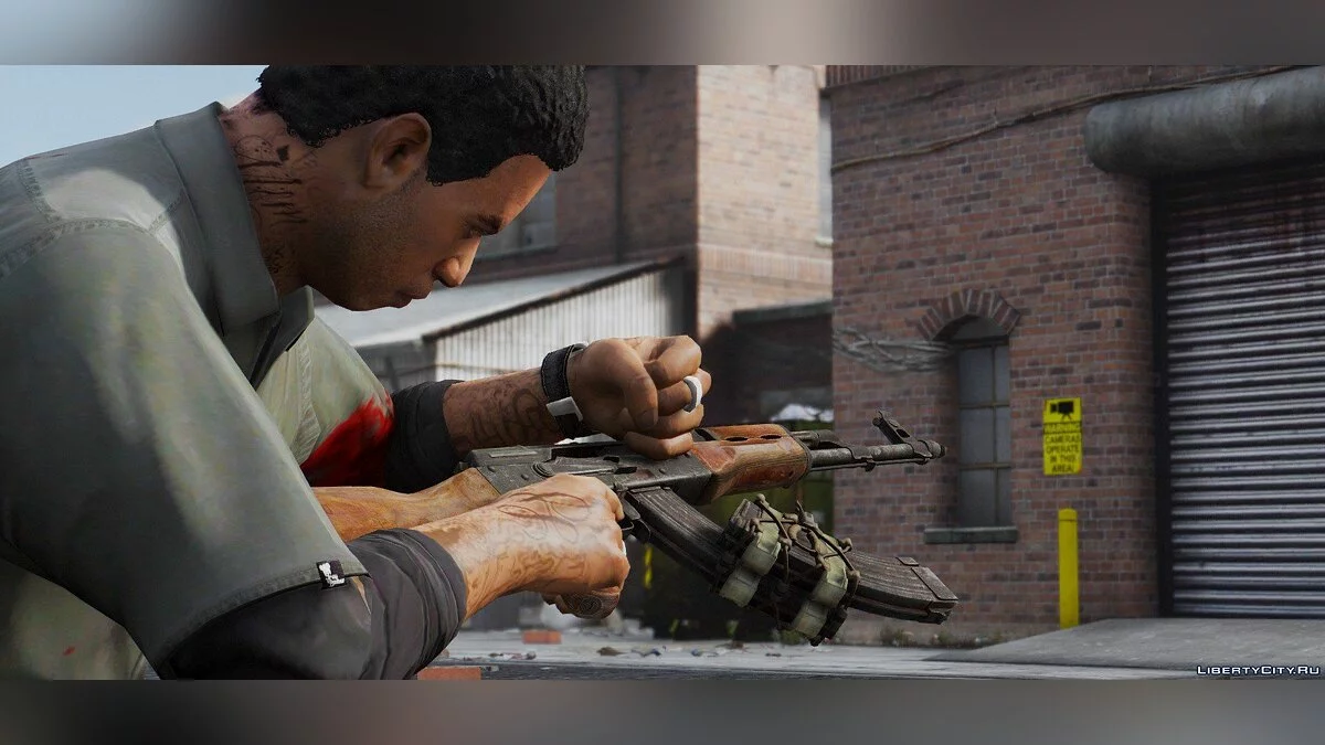 AKM-7 .62 (Assault Rifle) [2K | High poly] 1.2 / GTA 5