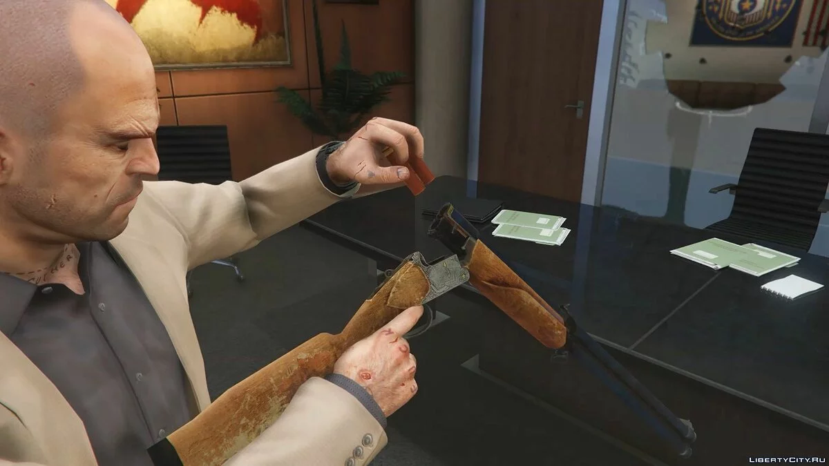ИЖ-27 Двухствольное ружьё из Survarium / GTA 5