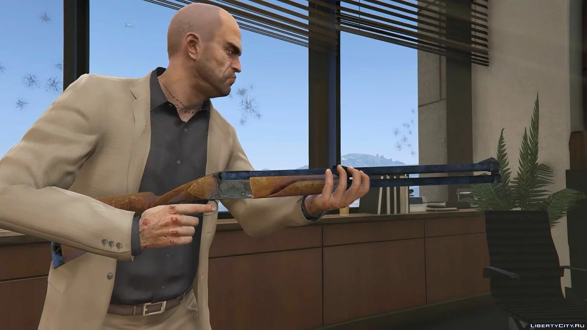 ИЖ-27 Двухствольное ружьё из Survarium / GTA 5