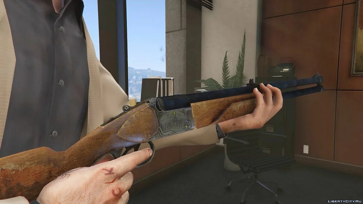 ИЖ-27 Двухствольное ружьё из Survarium / GTA 5