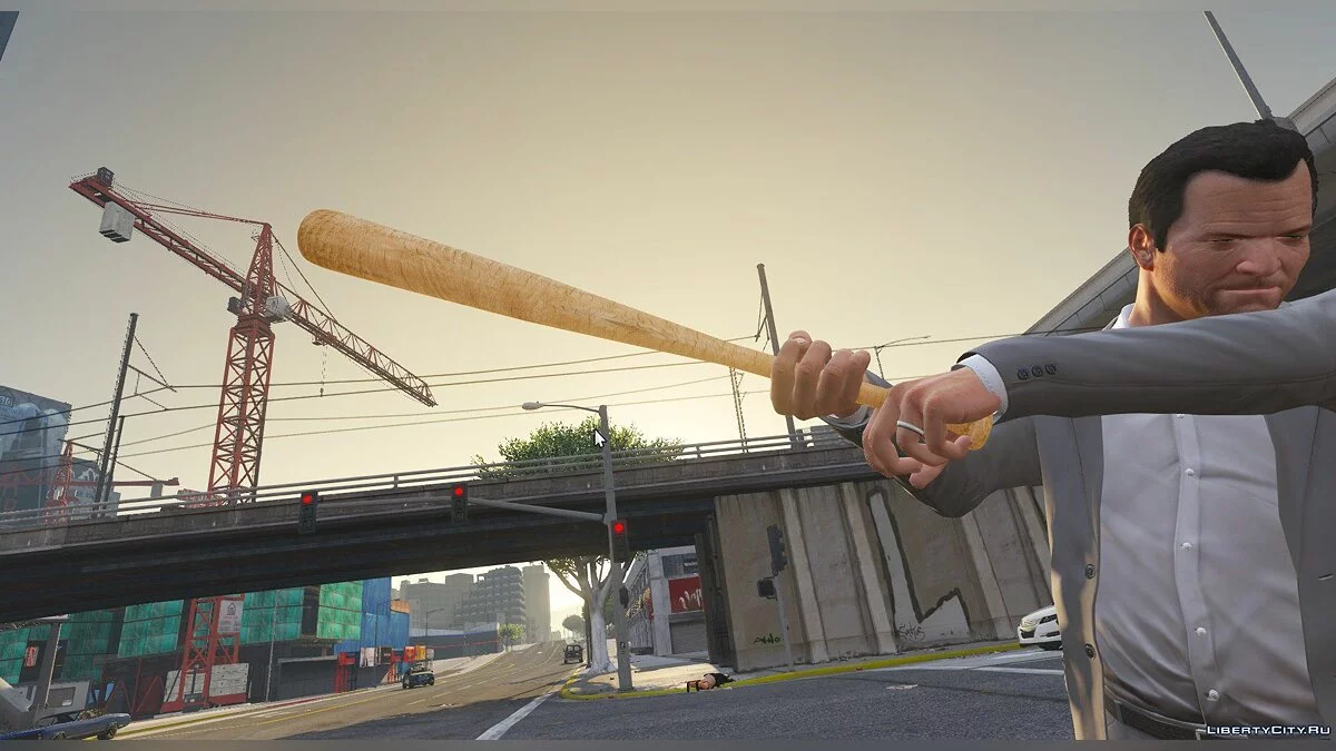 Wooden Baseball Bat 1.0 / GTA 5