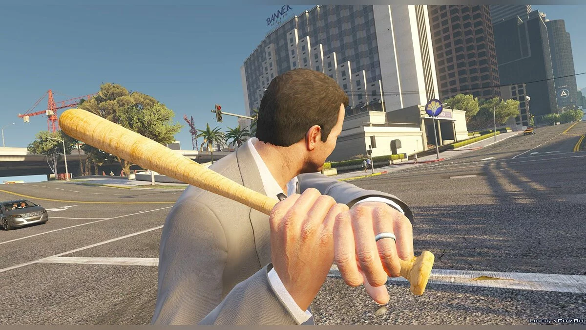 Wooden Baseball Bat 1.0 / GTA 5