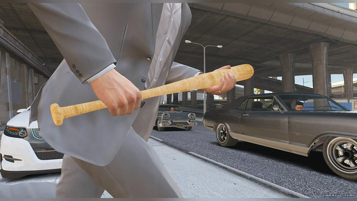 Wooden Baseball Bat 1.0 / GTA 5