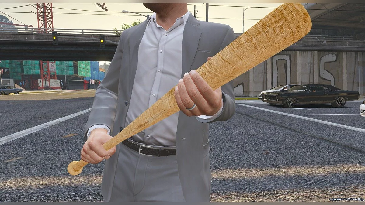 Wooden Baseball Bat 1.0 / GTA 5