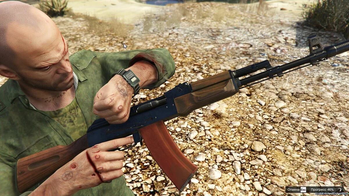 AK-74 из Escape from Tarkov / GTA 5