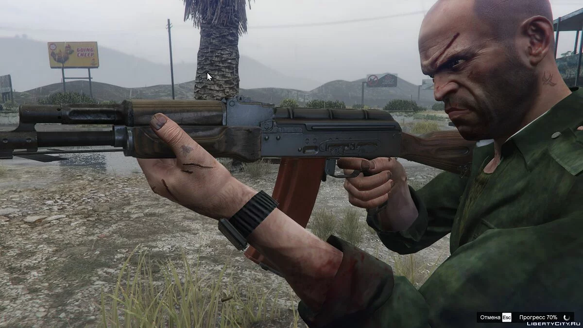 AK-74 из Escape from Tarkov / GTA 5
