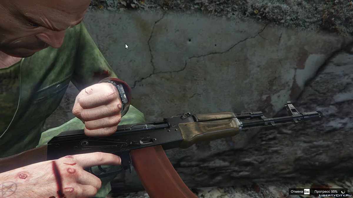 AK-74 из Escape from Tarkov / GTA 5