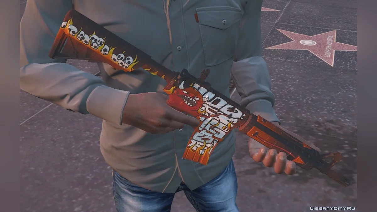 M4A4 Hellfire / GTA 5