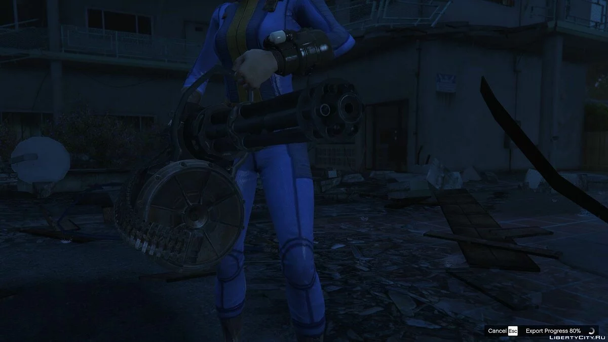 Миниган из Fallout 4 / GTA 5