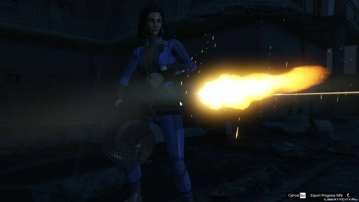 Миниган из Fallout 4 / GTA 5