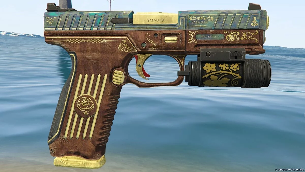 "PROKOLOT" Pistol from COD MW Remaster [2K|Custom Tints|Animated] 1.0 / GTA 5