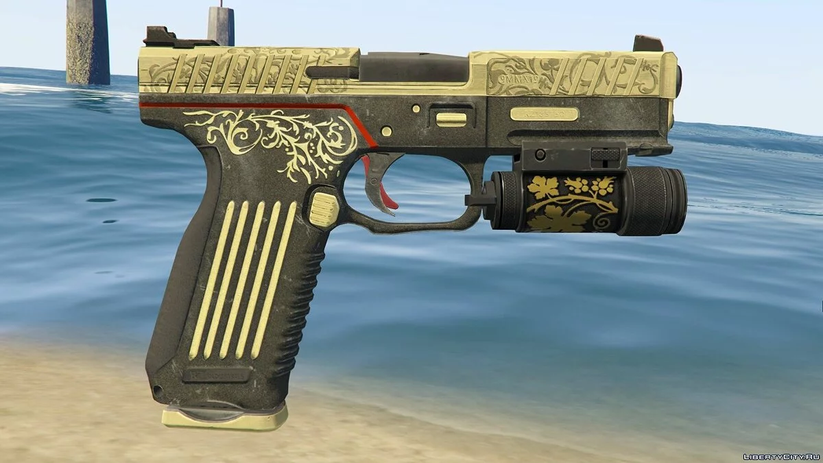 "PROKOLOT" Pistol from COD MW Remaster [2K|Custom Tints|Animated] 1.0 / GTA 5