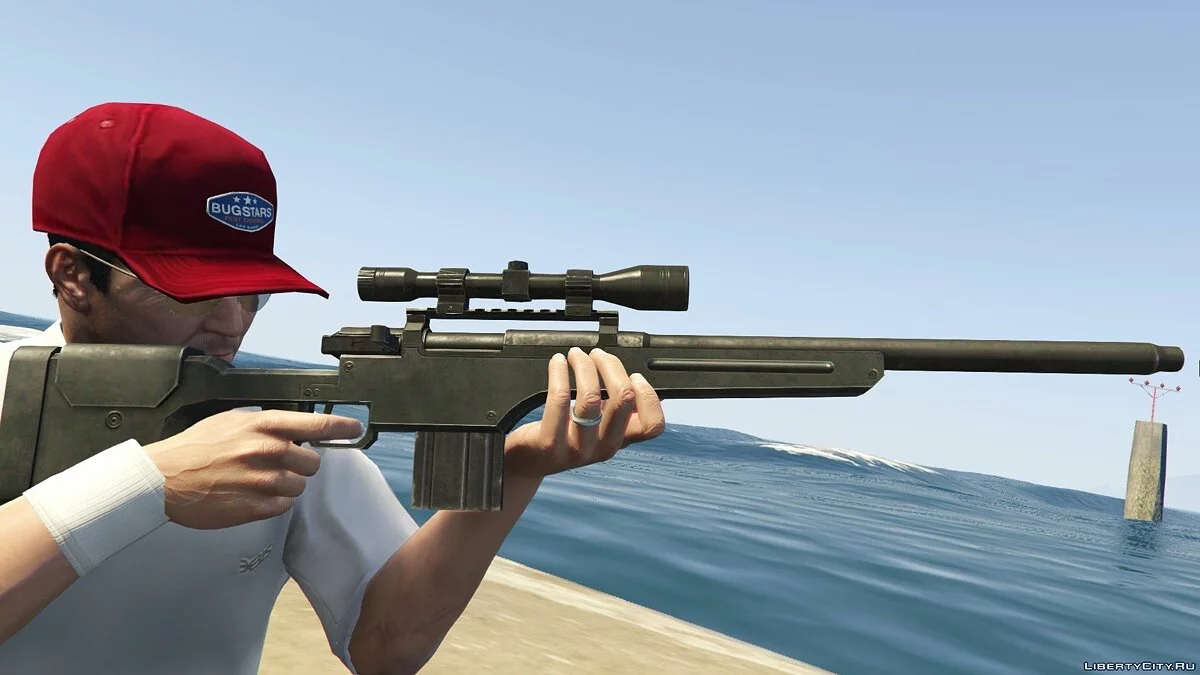 RE6 Bolt-Action Sniper Rifle [Animated] 1.0 / GTA 5