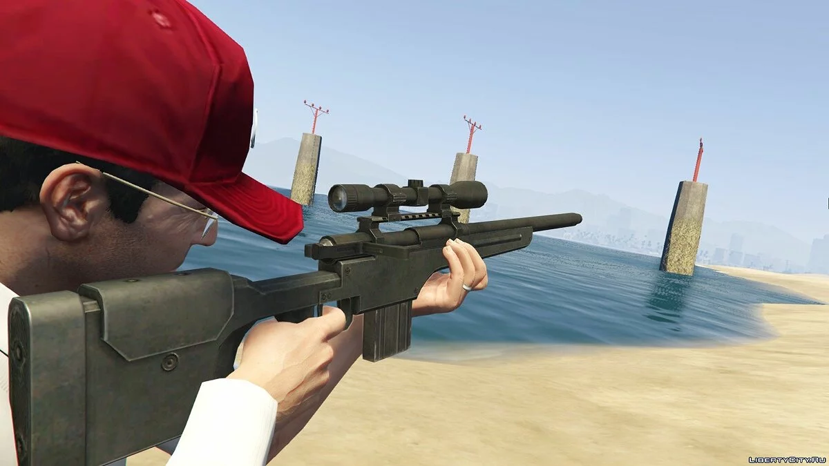 RE6 Bolt-Action Sniper Rifle [Animated] 1.0 / GTA 5