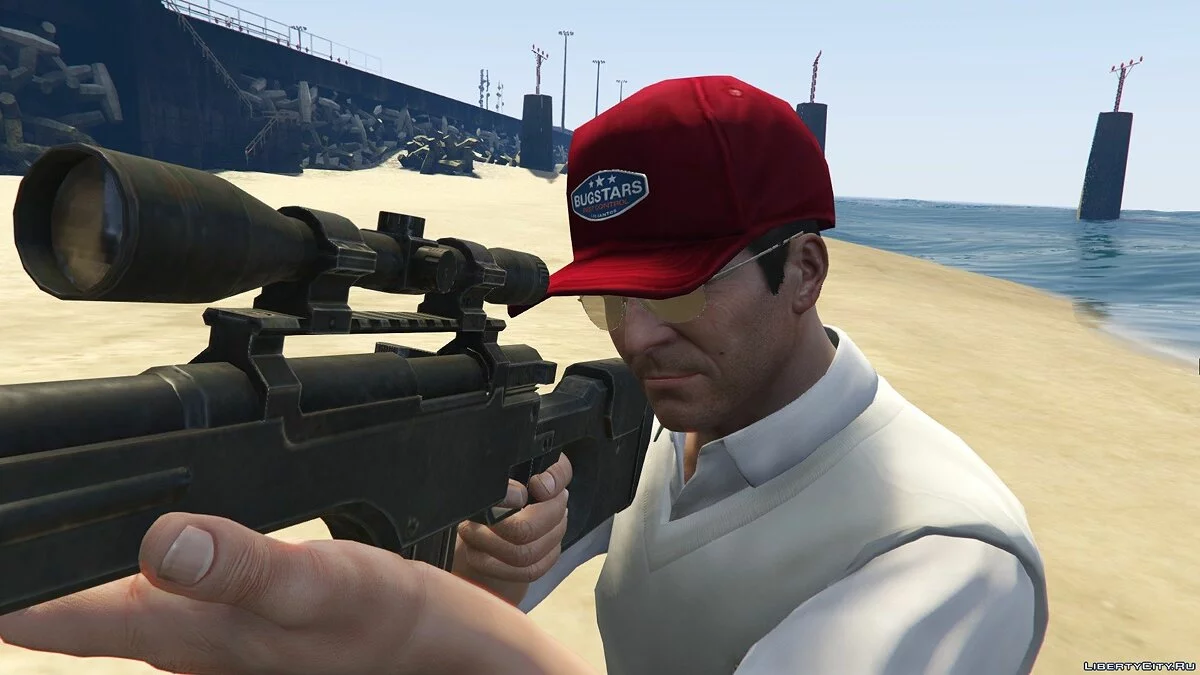 RE6 Bolt-Action Sniper Rifle [Animated] 1.0 / GTA 5