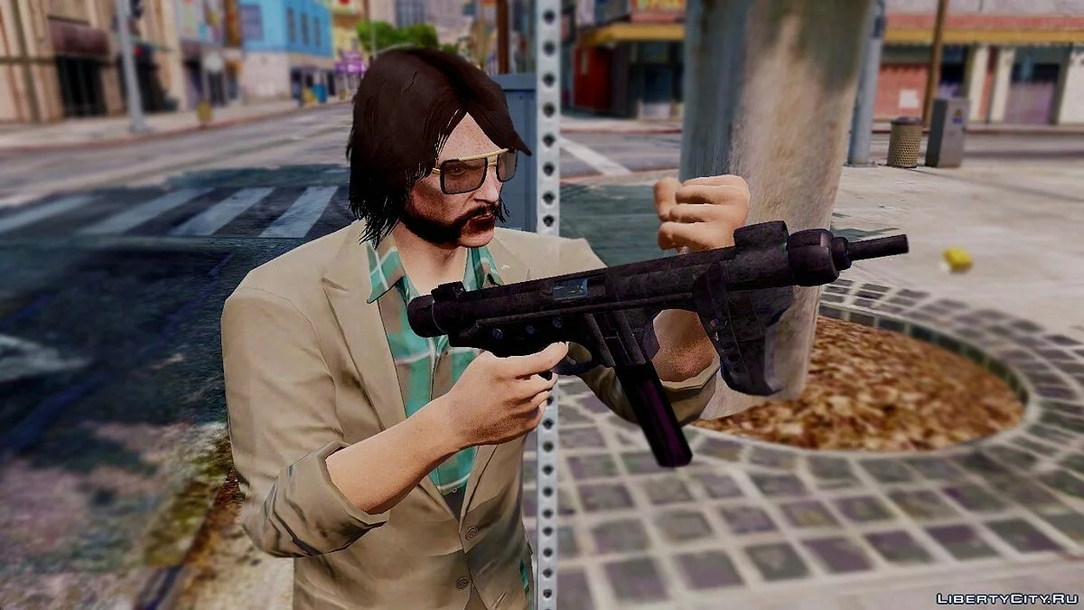 Beretta M12 [Animated] 1.0 / GTA 5