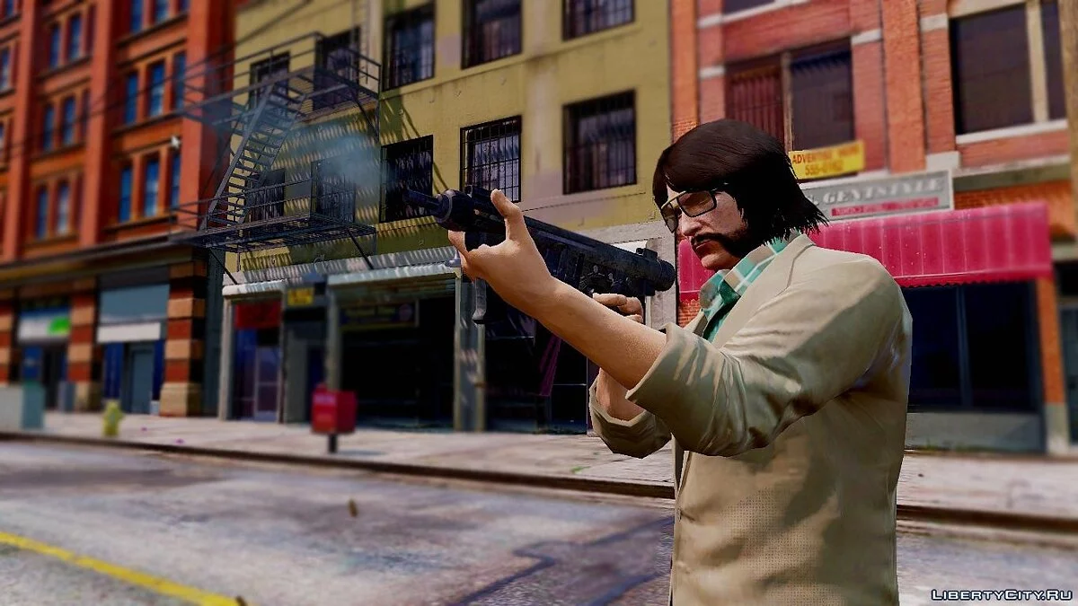 Beretta M12 [Animated] 1.0 / GTA 5