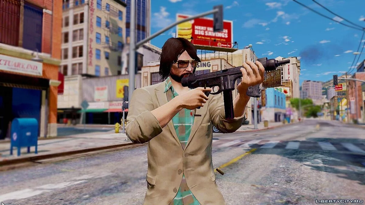 Beretta M12 [Animated] 1.0 / GTA 5