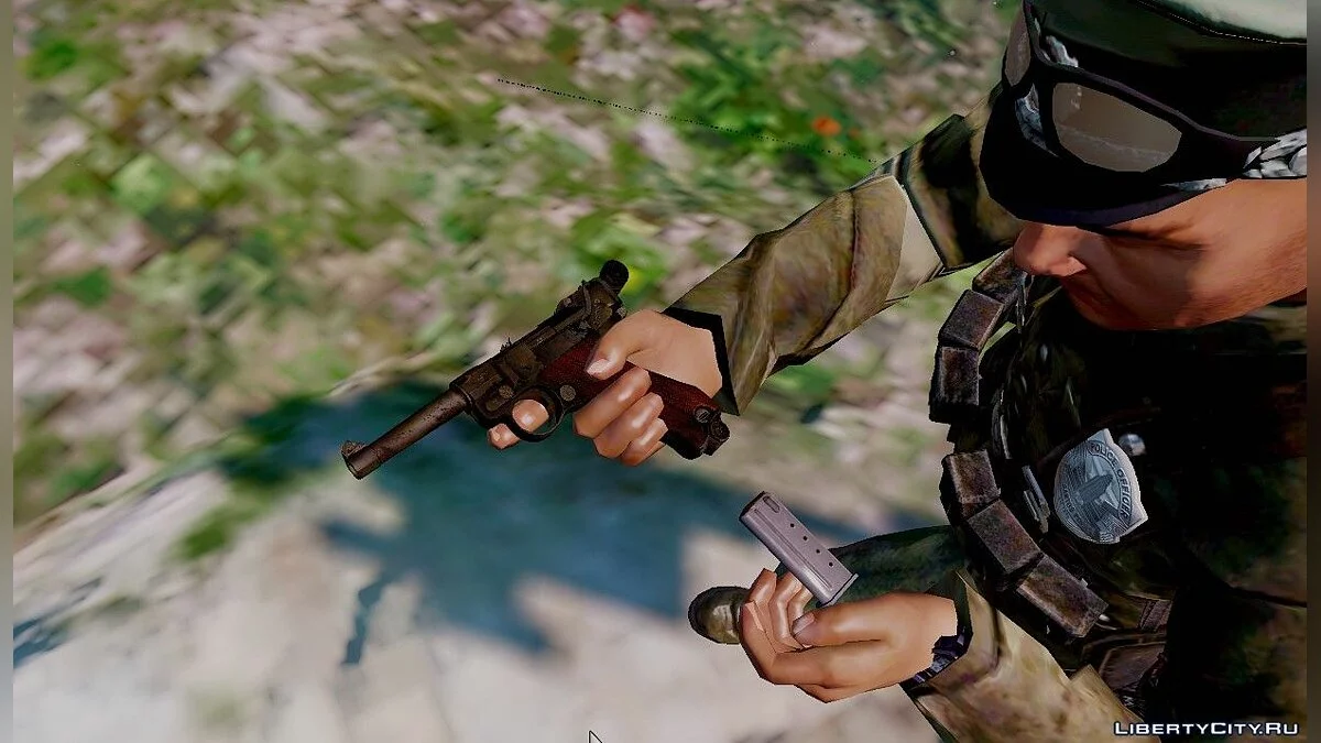 P08 Luger [Animated] 1 / GTA 5