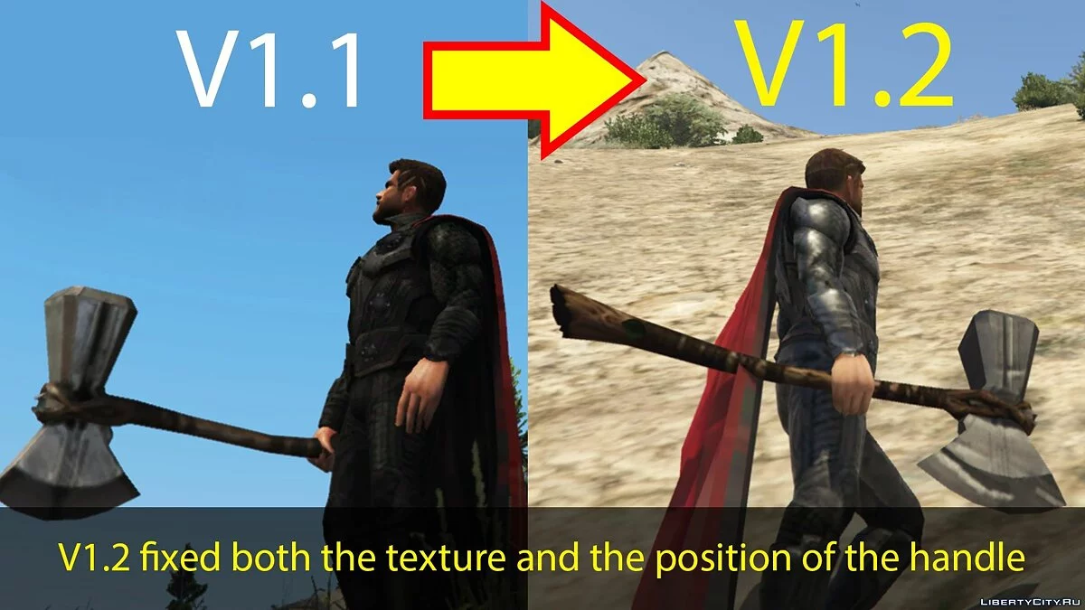 Storm Breaker (Thor's Infinity War weapon) 1.2 / GTA 5