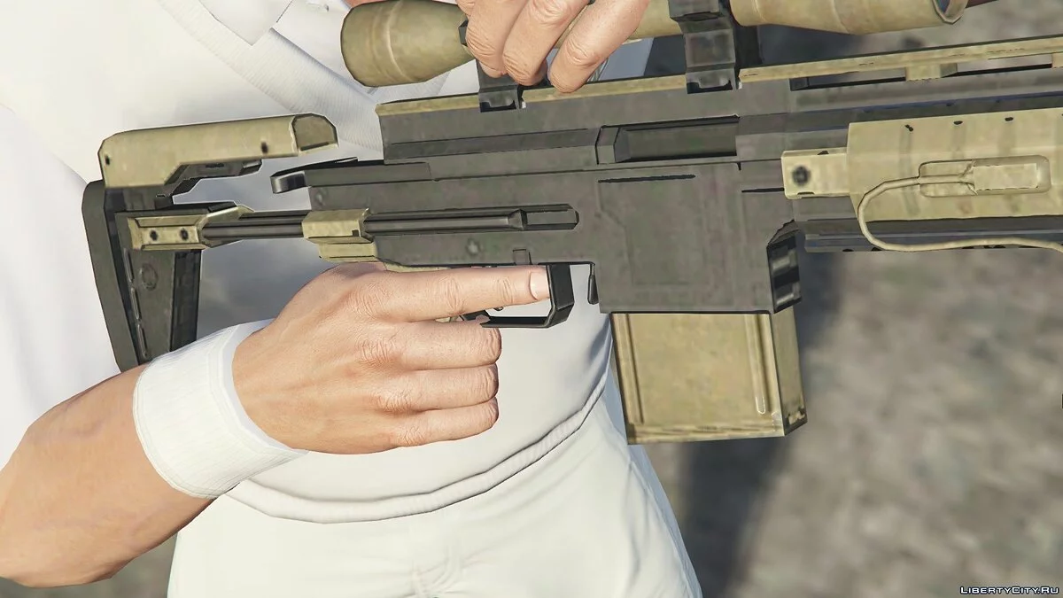 Снайперская винтовка Пирса Ниванса из RE 6 1.0 / GTA 5