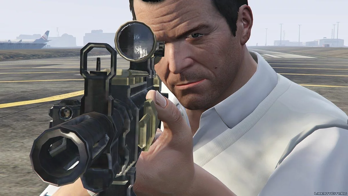 Снайперская винтовка Пирса Ниванса из RE 6 1.0 / GTA 5